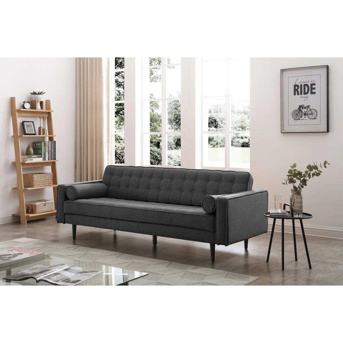 Geo 85'' Upholstered Sofa