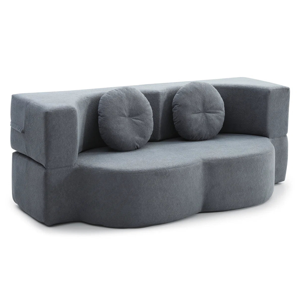 Folding Sofa Bed, Convertible Sleeper Futon Sofa No Assembly